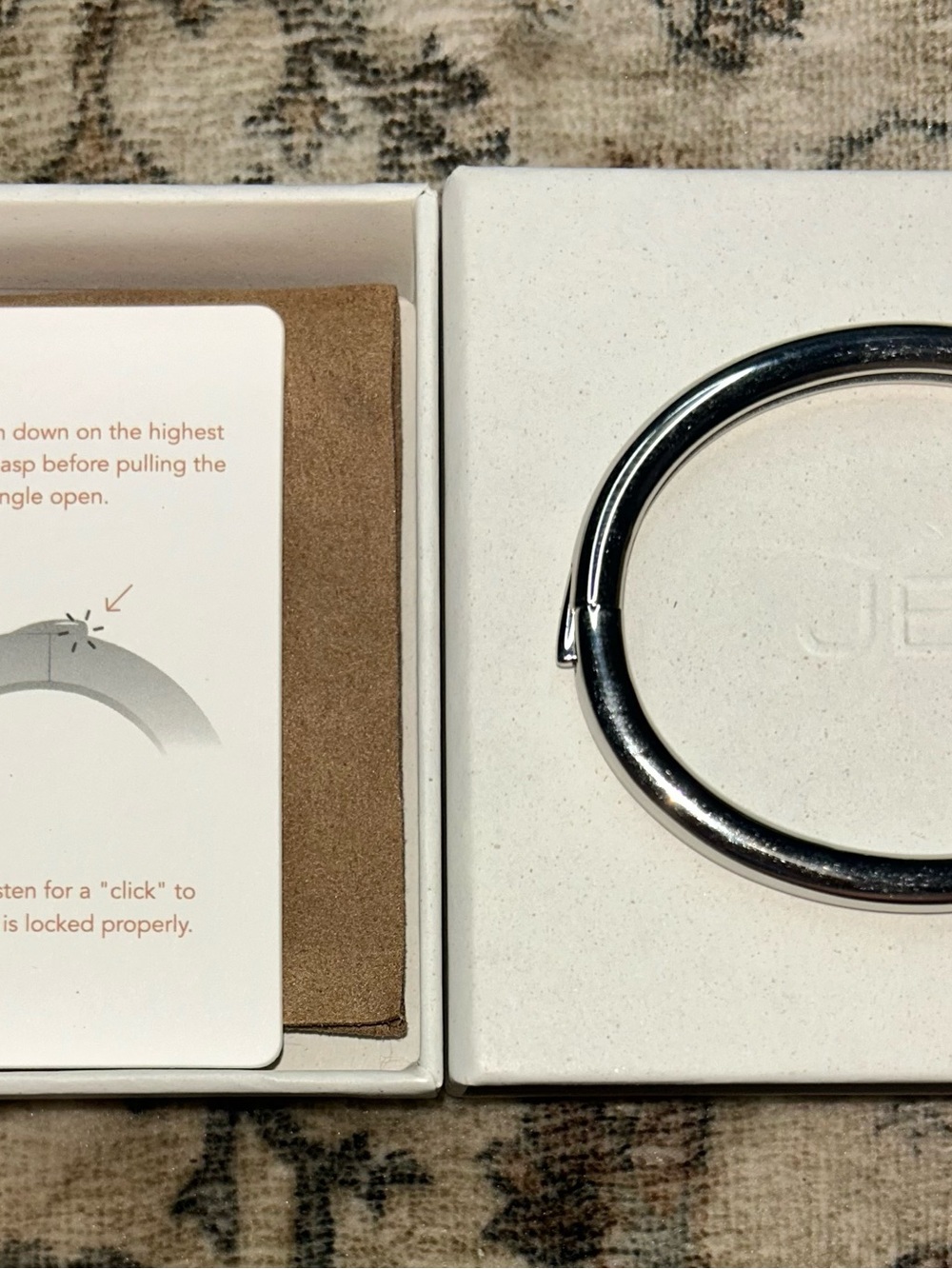 Jenny Bird Silver Gia Bangle